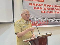 Rapat Evaluasi Penanganan Konflik Sosial dan Gangguan Keamanan Dalam Negeri, Ini Pesan Pj Gubernur Sultra
