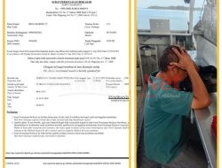 Dokumen Lengkap, LANAL Kendari Tahan Kapal Tongkang Ore Nikel CV UBP