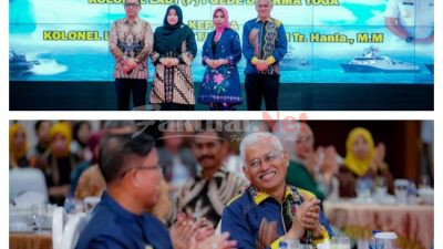 Pisah Sambut Komandan Lanal Kendari : Salam hangat Kolonel Laut (P) Adam Tjahja S.S., S.Tr. Hanla, sebagai Danlanal Kendari