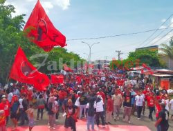Demi Sultan, Ribuan Pendukung HAS MALUT Kepung Kota Ternate