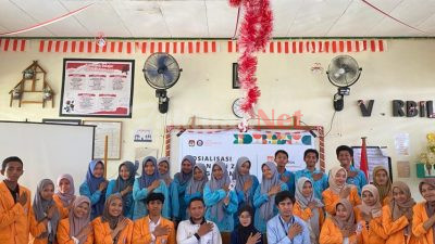 Gelar Sosialisasi, Mahasiswa Ilmu Komunikasi UHO Dorong Generasi “Z” Sebagai Pemilih Muda Cerdas