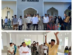 Yudhianto Mahardika Anton Timbang Resmikan Masjid Al Manini di Baruga, “Amal Ibadahnya Untuk Kita Semua”
