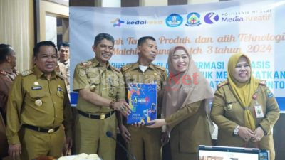 Serah Terima Hasil Kerjasama Pemkab Jeneponto dan Politeknik Negeri Media Makassar: Pembuatan Website dan Aplikasi Wisata
