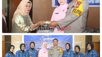 Syukuran HUT KORPRI ke 53 Tahun 2024, Momentum Memperkuat Semangat ASN Polres Wajo