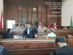 DAWIN SOFYAN GAJA, SH JPU KEJARI JAKUT GUGUP, PANIK JAWAB KONFIRMASI WARTAWAN
