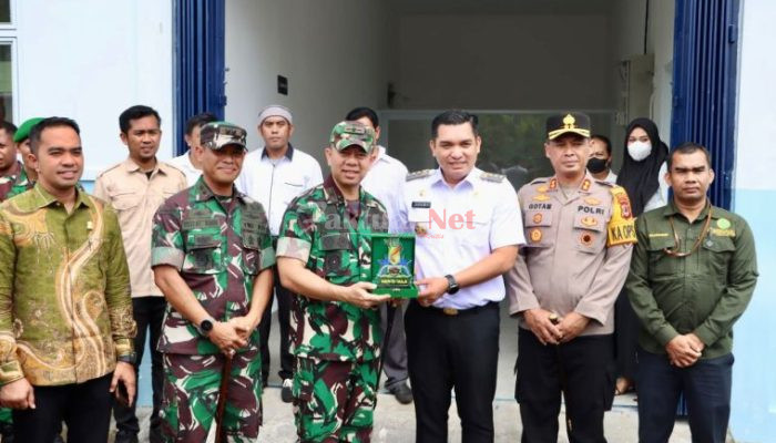 Pj Bupati Bersama Kapolres Takalar, Turut Sambut Kunker Danrem 141/Toddopuli di Kabupaten Takalar