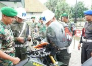 Prajurit Kodim 1409/Gowa, Terima Sosialisasi Operasi Gaktib Polisi Militer TA 2025