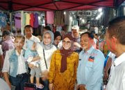 Antusias Pedagang Pasar Sungguminasa, Sambut kedatangan Husniah Talenrang  Berinteraksi Masyarakat