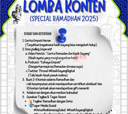 Lomba Konten Special Ramadhan 2025, Diadakan Team Lembaga KUB Kanwil Kementerian Agama Sulsel