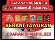Antisipasi Tawuran Saat Bulan Puasa Kelurahan Sunter Agung Buat Posko Terpadu