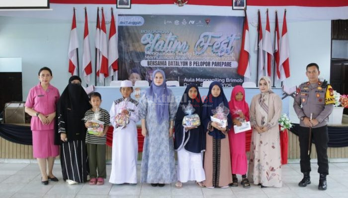 Road Show Yatim Fest, Kompol Ramli Turut Hadir Dalam Kegiatan Santunan Anak Yatim