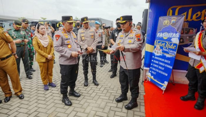 Kapolri Pastikan Kesiapan Pengamanan, Arus Mudik dan Layanan Valet & Ride Polda Jateng