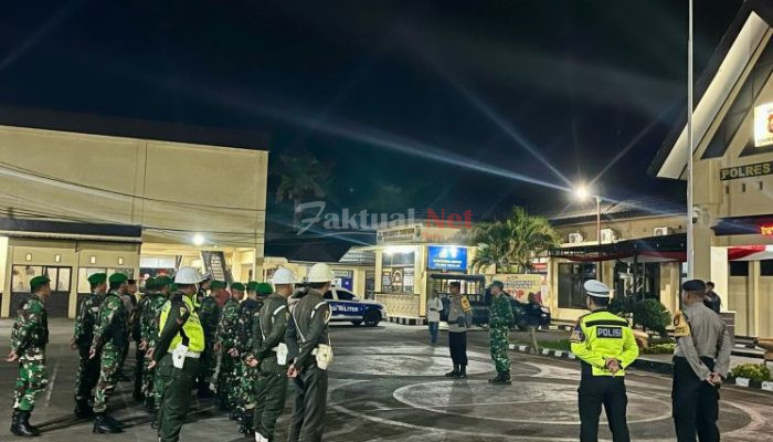 Patroli Gabungan TNI-Polri di Takalar Jelang Idul Fitri, Pastikan Keamanan dan Ketertiban Masyarakat