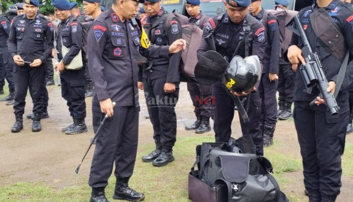 Batalyon B Pelopor Satbrimob Polda Sulsel, Siap Amankan Laga PSM Makassar vs Cong An Hanoi di Stadion B.J Habibie