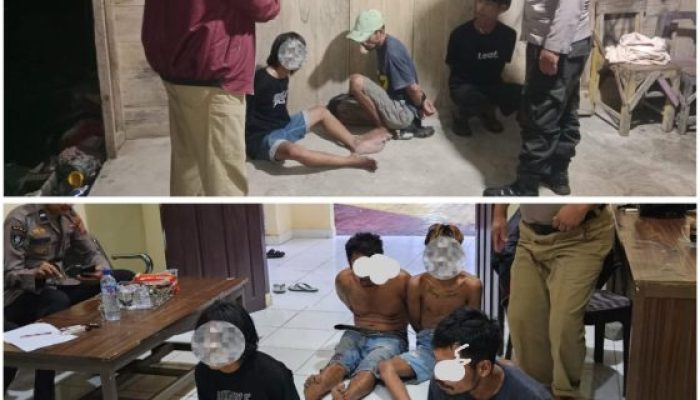 Akhir Petualangan Geng Pencuri Kambing : Lima Pelaku Diringkus, Polsek Marbo