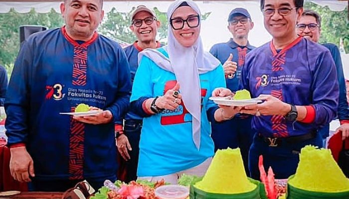 Bupati Barru Andi Ina Kartika Sari, SH., M.Si., Harap Terus Lahirkan Alumni Berkompeten, Dalam Acara Dies Natalis Fakultas Hukum (UNHAS)