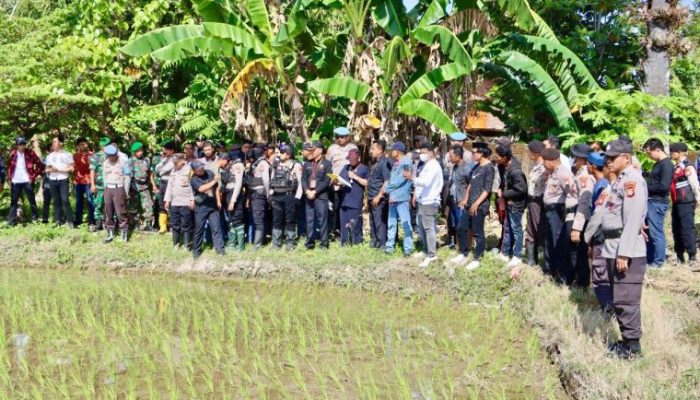 Eksekusi Lahan di Kelurahan Sabintang, Berjalan Aman di Bawah Pengamanan Polres Takalar