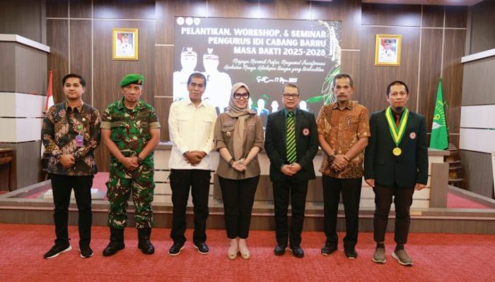 Bupati Barru Andi Ina Kartika Sari.,S.H.,M.Si., Ajak IDI Jadi Mitra Strategis Dalam Tingkatkan Layanan Kesehatan