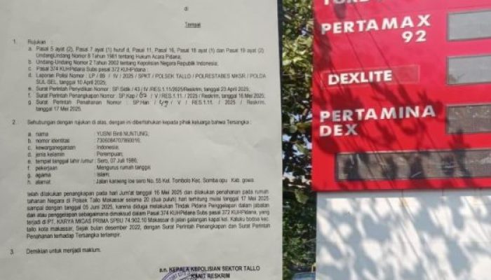 Dugaan Pelanggaran HAM Dalam Kasus Penggelapan Dana PT Karya Migas Prima, Tersangka Akui Diintimidasi