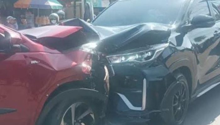 Kapolres Gowa Selamat dari kecelakaan Mobil Jalan Poros Gowa-Takalar, Saat Hendak Razia Tambang Ilegal