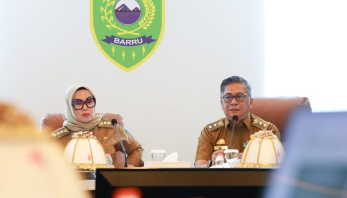 Bupati Barru Andi Ina Kartika Sari,.SH.,M.Si., Pimpin Rapat Koordinasi Sosialisasi Pedoman MCSP KPK-RI