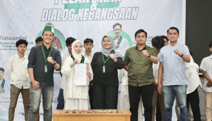 HMI Komisariat Ekonomi UIT, Dorong Gerakan Intelektual Progresif Lewat Pelantikan dan Dialog Kebangsaan