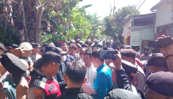 Protes Warga di Inspeksi Kanal Gowa, Tolak Konstantering Pengukuran Lahan