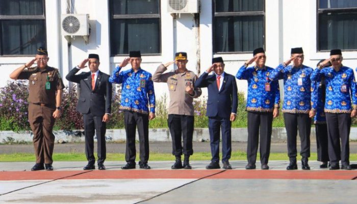 Kapolres Takalar Hadiri Upacara Hari Kesadaran Nasional, Wujud Sinergi TNI-Polri dan Pemkab Takalar