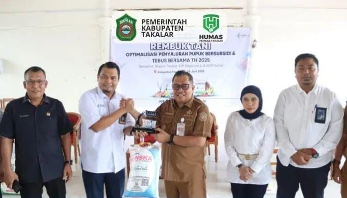 Bupati Takalar Targetkan Petani Panen Tiga Kali, dengan Dukungan Pupuk Bersubsidi 2025, Sebanyak 29 Ribu Ton