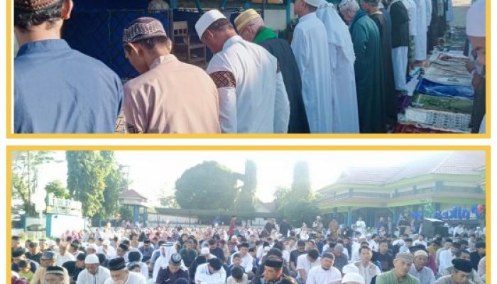 PHBI Wilayah XII Selenggarakan Sholat Iedul Adha 1446 H di Pelataran Poltekes Akademi Gizi Kendari