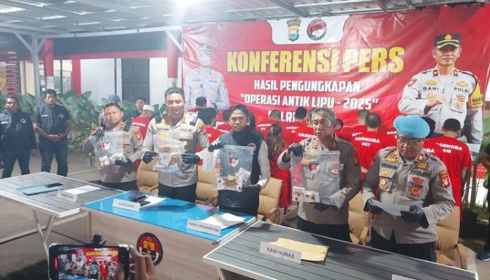 Polres Gowa Ungkap 29 Kasus Narkoba dalam Operasi Antik Lipu 2025, Raih Peringkat Kedua se-Sulsel