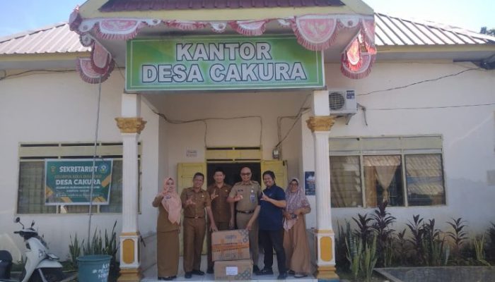Dinas Perpustakaan dan kearsipan Takalar, Serahkan Buku ke Desa Cakura, Wujud Kepedulian Pemerintah”