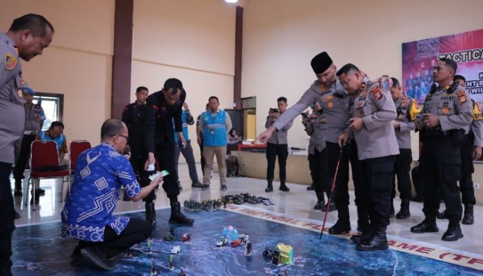 Jelang Pengamanan Beautiful Malino 2025, Polres Gowa Gelar Latihan TFG