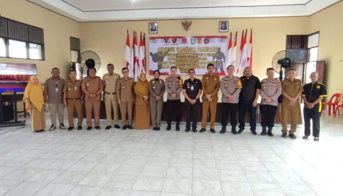 Audiensi Walikota Parepare Bersama, Batalyon B Pelopor Brimob Polda Sulsel, Terkait Kejuaraan Karate Inkanas Series I Hut Bhayangkara Ke-79