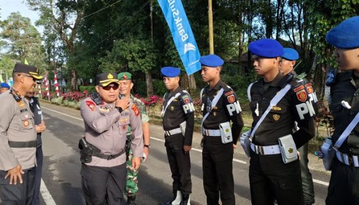 730 Personel Disiagakan, Polres Gowa Gelar Apel Kesiapan Pengamanan Beautiful Malino 2025
