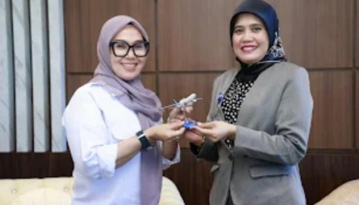 PT Garuda Indonesia Persero (Tbk) Audiensi, Bupati Barru Bahas Kerja Sama Pemkab Dan Maskapai Nasional