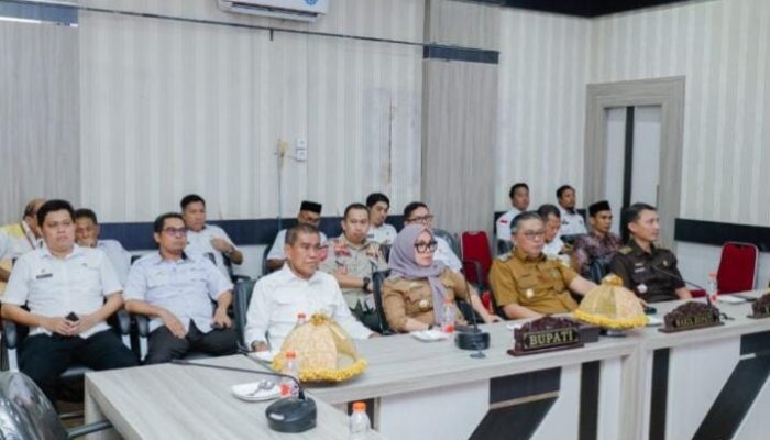 Bupati Barru Ikuti Peluncuran Logo dan Tema HUT RI Ke-80, Fokus Program Kerja Nyata, Wujudkan Rakyat Bersatu Berdaulat Sejahtera