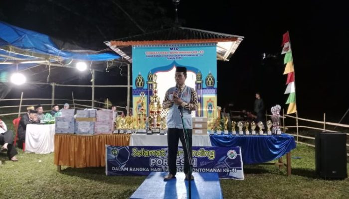 HUT Desa Bontomanai ke-41 kecamatan Bungaya Kabupaten Gowa Meriahkan, Musabaqah Tilawatil Qur’an (MTQ) dan Pekan Olahraga Desa (Pordes)