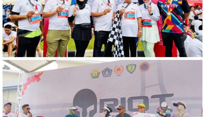 STIE 66 Kendari Sponsori Halu Oleo Half Marathon, Ichsanuddin Akbar : Kami Dukung Kemajuan Olahraga Sultra