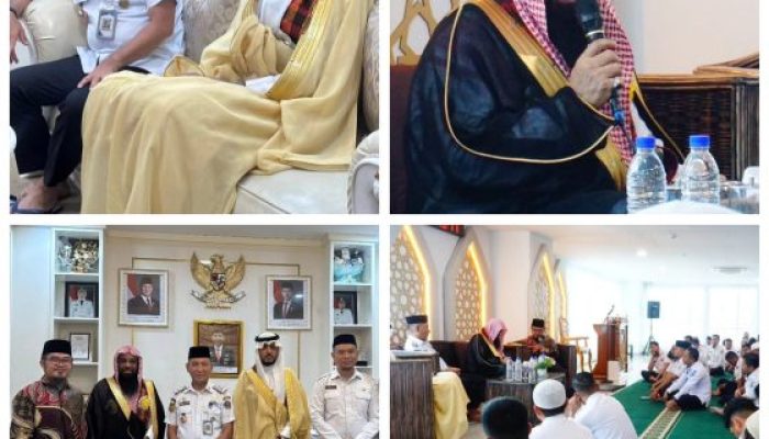 Dipimpin Sekda Kota Kendari, Jajaran Pemkot Kultum Bersama Atase Agama Kedutaan Arab Saudi