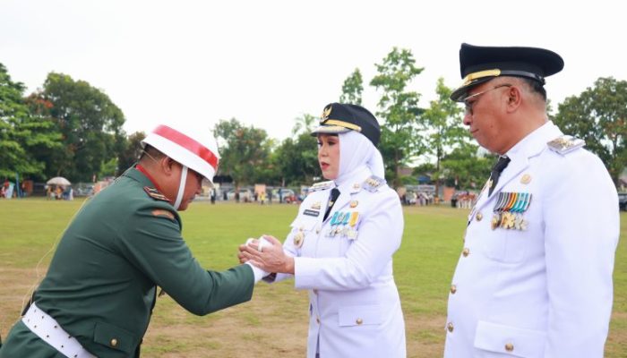 Sukses Upacara HUT ke-80 RI di Barru, Berkat Kepemimpinan Letda Inf.Andi Pallawagau Manggabarani