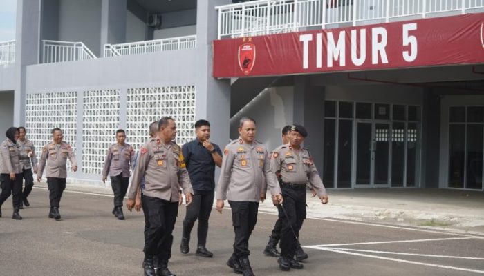 Jelang Laga Big Match PSM vs Persebaya, Kapolres Parepare Lakukan Pemeriksaan Kondisi Stadion GBH
