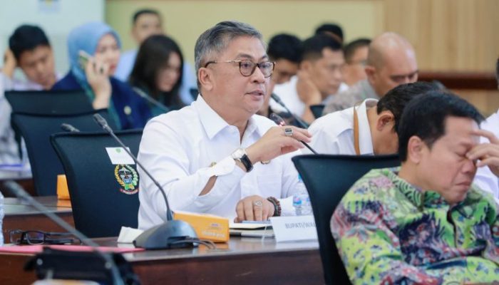 Wabup Barru Abustan Andi Bintang Hadiri Kunker Spesifik Komisi II DPR RI di kantor Gubernur, Bahas BUMD dan PAD Sulsel