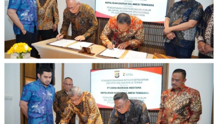 Polda Sultra Siap Dukung Investasi Hilirisasi Nikel PT Ceria