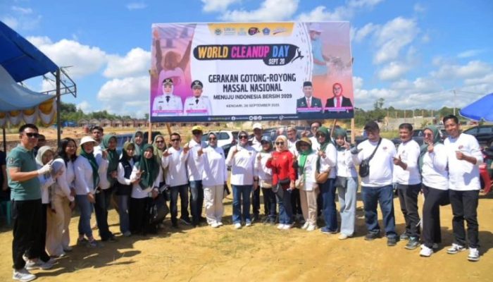 Gelar World Cleanup Day 2025: Langkah Nyata Kota Kendari Menuju Indonesia Bersih 2029