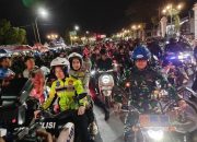 Walikota Kendari Bersama 220 Personel Gabungan Patroli Keliling Amankan Kota Lulo