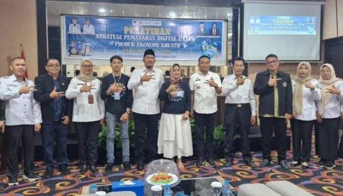 Wakil Wali Kota Kendari Buka Pelatihan Strategi Pemasaran Digital 2025, Dorong Ekonomi Kreatif
