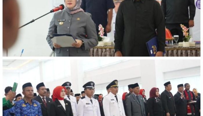 Lantik 161 Pejabat, Walikota Kendari: Tata Birokrasi Profesional dan Berintegritas