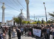 Aliansi Mahasiswa Jelajah Jarak Gowa, Gelar Aksi Unjuk Rasa di DPRD Gowa