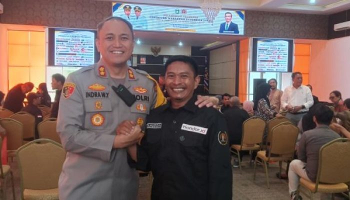 Kapolres Parepare Hadiri Pelantikan Pengurus PWI Parepare, Harapkan Jurnalis Semakin Profesional 